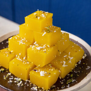 Pineapple barfi