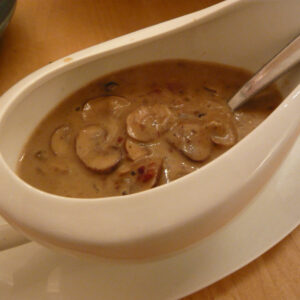 Mushroom Chilly Gravy