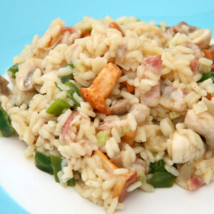 mashroom fried rice