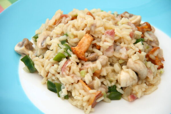 mashroom fried rice