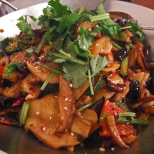 Mushroom Chilly Dry