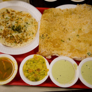 Rawa Paneer Masala Dosa