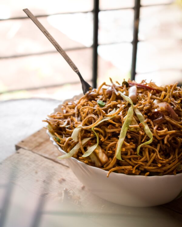 Paneer Chowmein Half